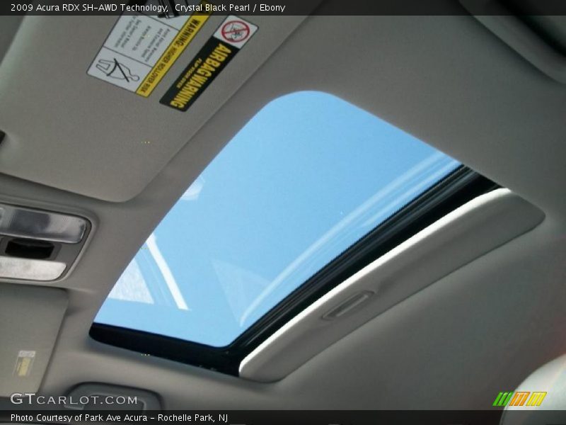 Crystal Black Pearl / Ebony 2009 Acura RDX SH-AWD Technology