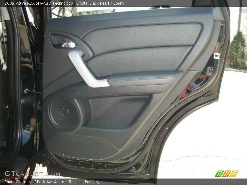 Crystal Black Pearl / Ebony 2009 Acura RDX SH-AWD Technology