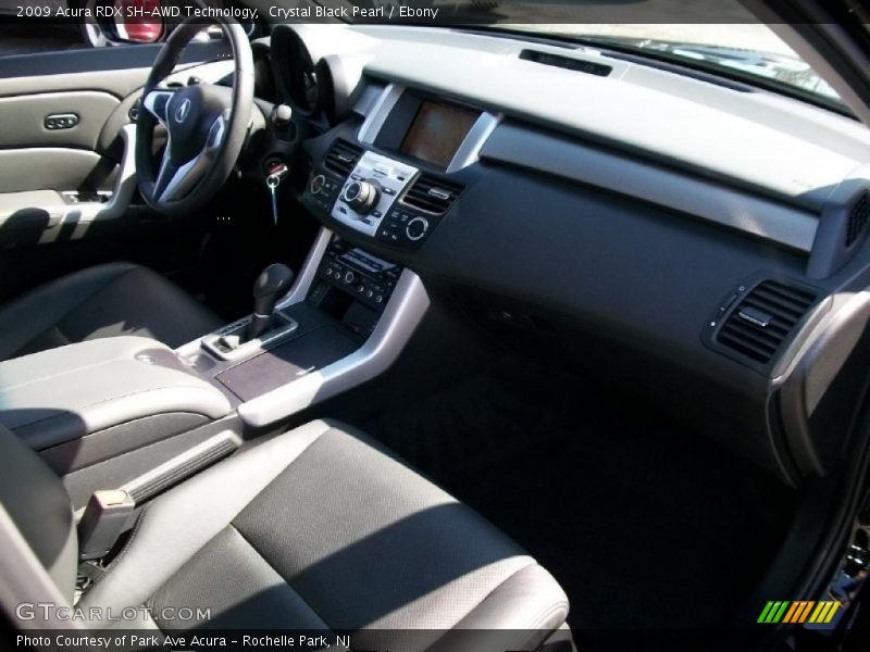 Crystal Black Pearl / Ebony 2009 Acura RDX SH-AWD Technology