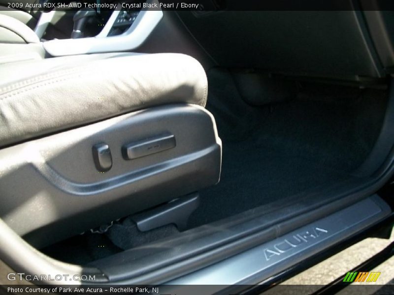 Crystal Black Pearl / Ebony 2009 Acura RDX SH-AWD Technology