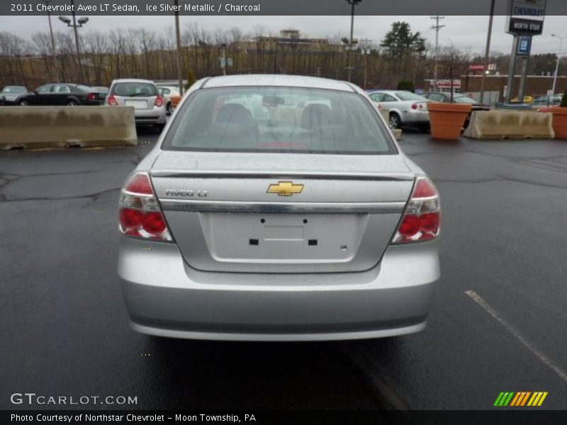 Ice Silver Metallic / Charcoal 2011 Chevrolet Aveo LT Sedan