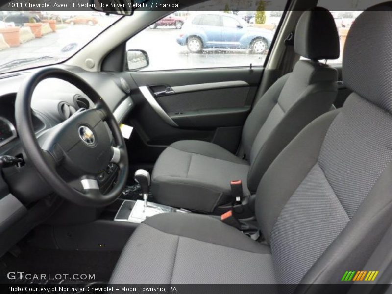 Ice Silver Metallic / Charcoal 2011 Chevrolet Aveo LT Sedan
