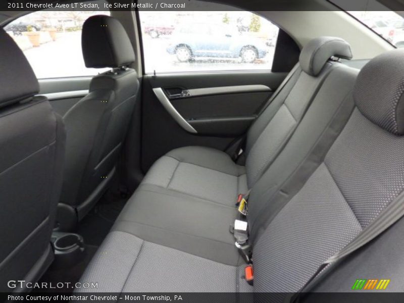 Ice Silver Metallic / Charcoal 2011 Chevrolet Aveo LT Sedan