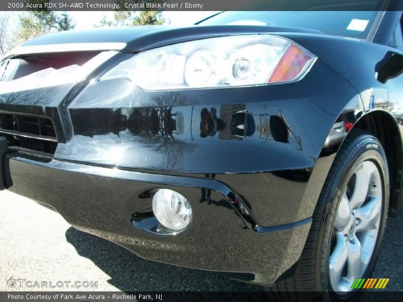 Crystal Black Pearl / Ebony 2009 Acura RDX SH-AWD Technology