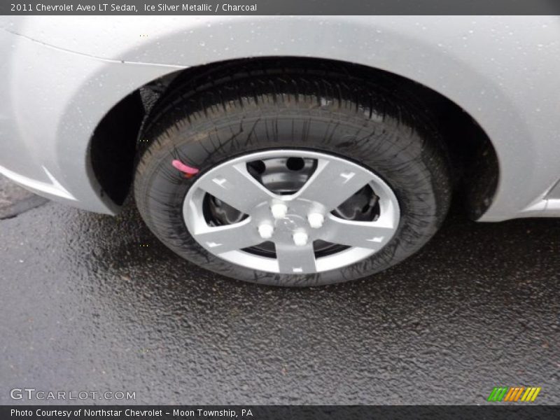 Ice Silver Metallic / Charcoal 2011 Chevrolet Aveo LT Sedan