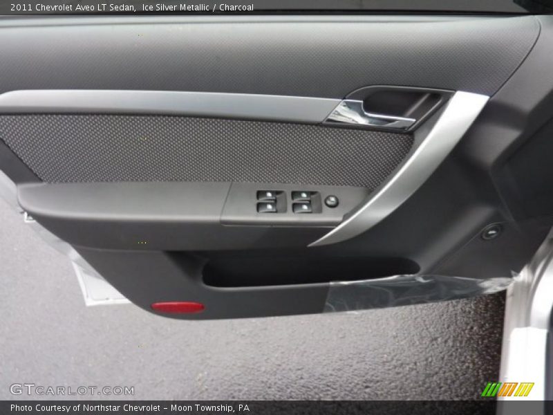 Ice Silver Metallic / Charcoal 2011 Chevrolet Aveo LT Sedan