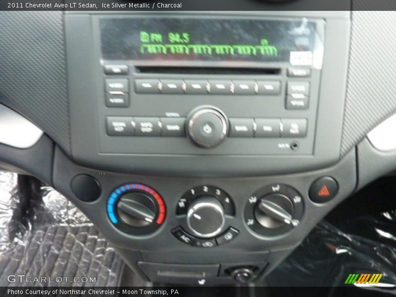 Ice Silver Metallic / Charcoal 2011 Chevrolet Aveo LT Sedan