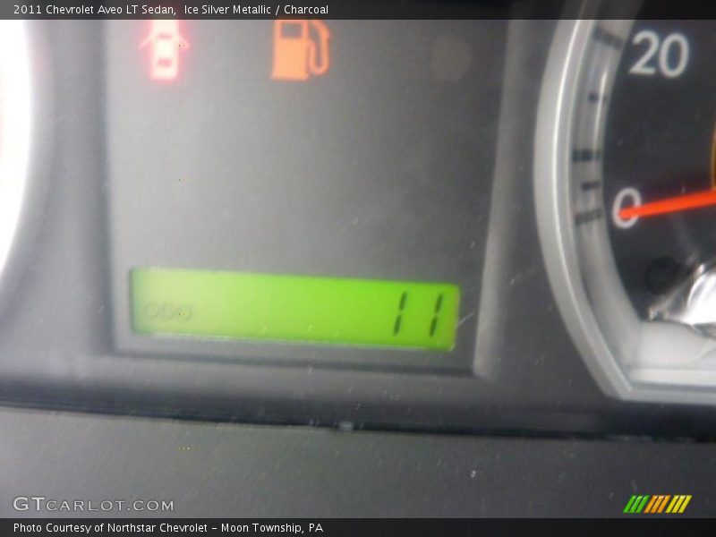 Ice Silver Metallic / Charcoal 2011 Chevrolet Aveo LT Sedan