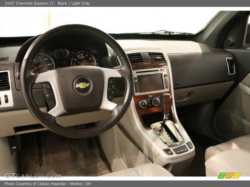 Black / Light Gray 2007 Chevrolet Equinox LT