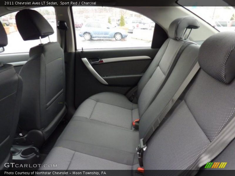  2011 Aveo LT Sedan Charcoal Interior