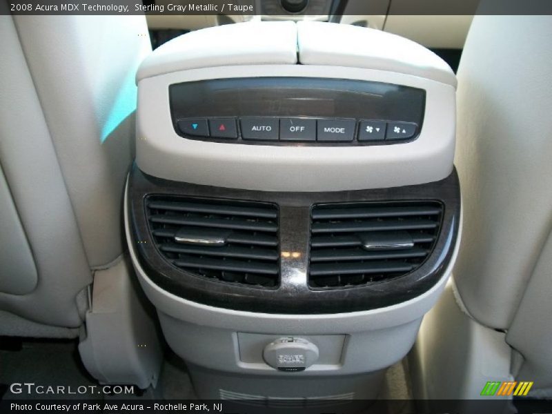 Sterling Gray Metallic / Taupe 2008 Acura MDX Technology