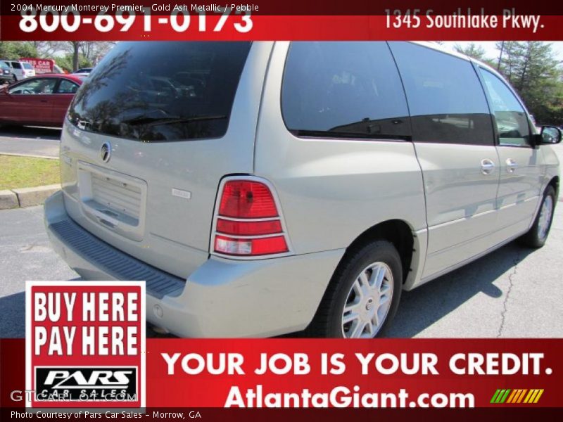 Gold Ash Metallic / Pebble 2004 Mercury Monterey Premier