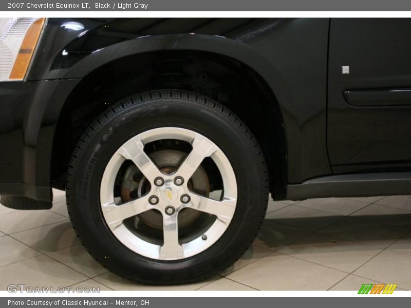 Black / Light Gray 2007 Chevrolet Equinox LT