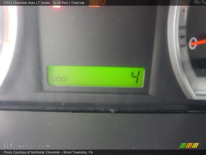 Sport Red / Charcoal 2011 Chevrolet Aveo LT Sedan