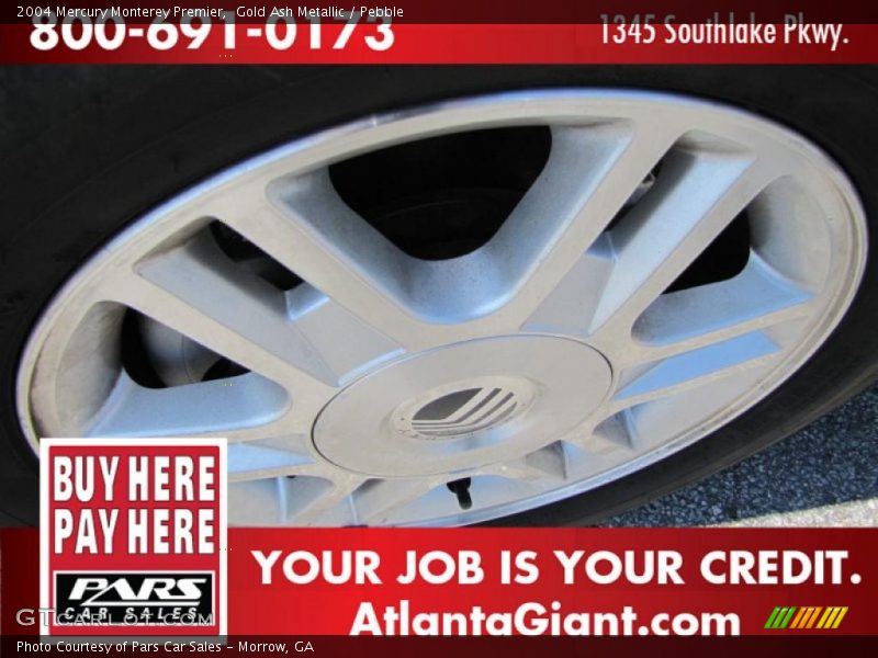 Gold Ash Metallic / Pebble 2004 Mercury Monterey Premier