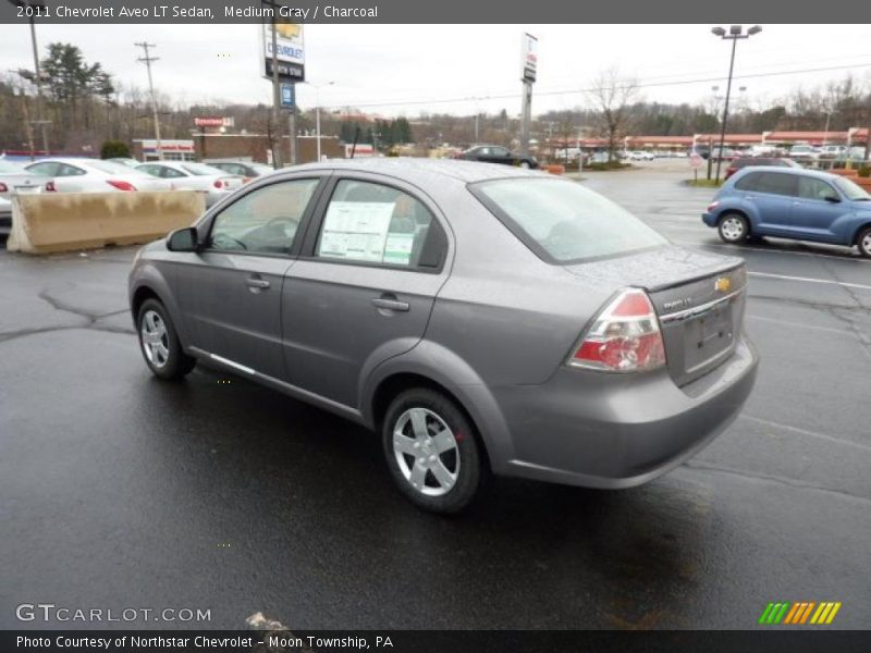 Medium Gray / Charcoal 2011 Chevrolet Aveo LT Sedan