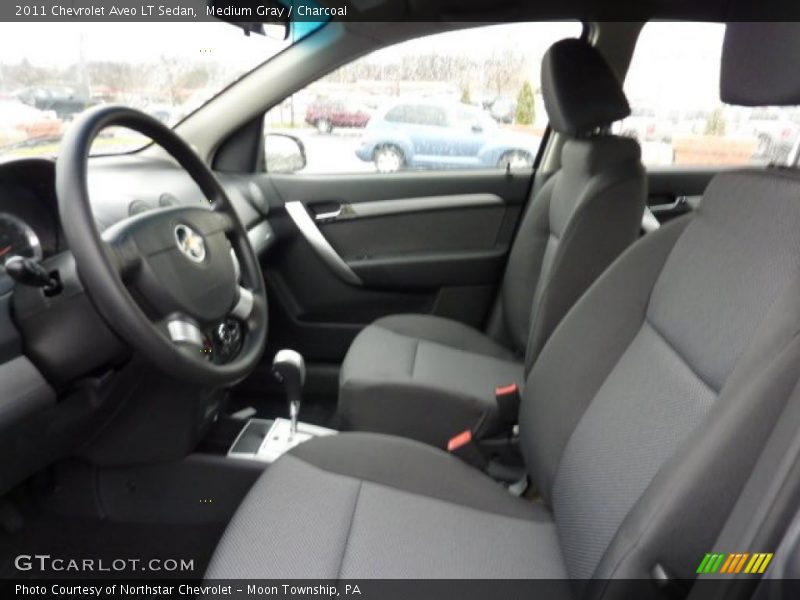 Medium Gray / Charcoal 2011 Chevrolet Aveo LT Sedan