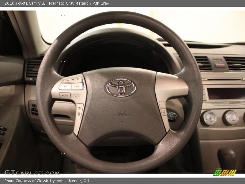 Magnetic Gray Metallic / Ash Gray 2010 Toyota Camry LE