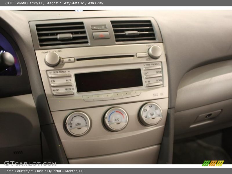 Magnetic Gray Metallic / Ash Gray 2010 Toyota Camry LE