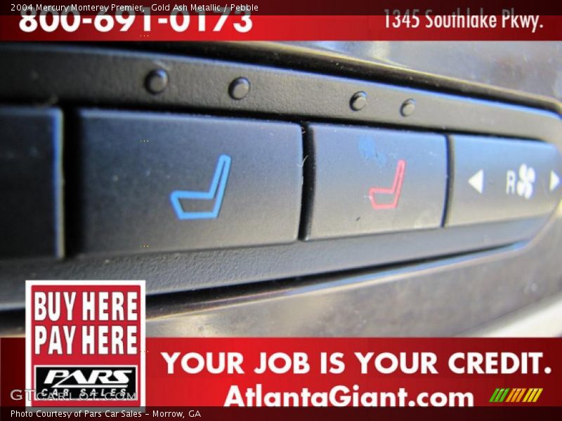 Gold Ash Metallic / Pebble 2004 Mercury Monterey Premier