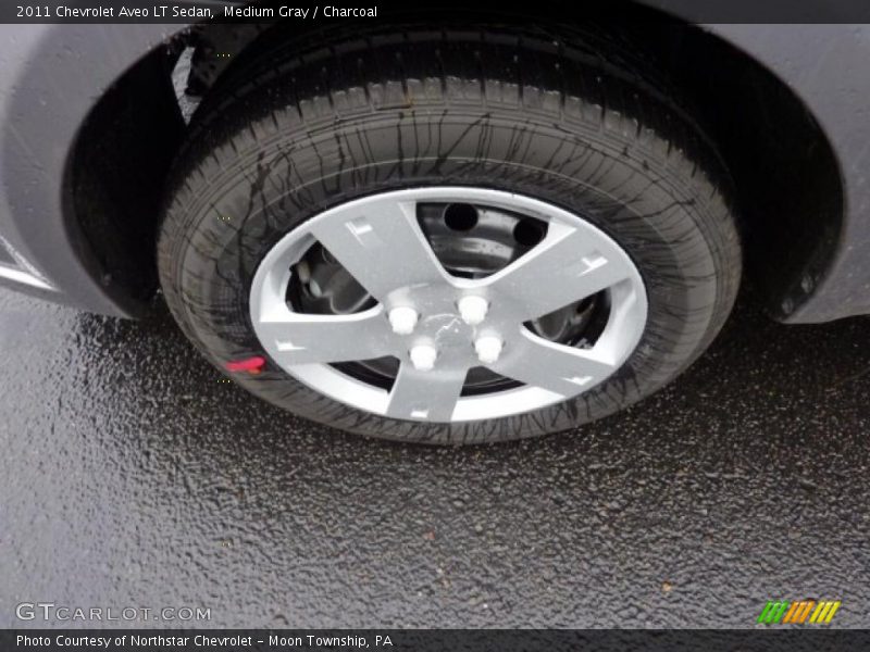 Medium Gray / Charcoal 2011 Chevrolet Aveo LT Sedan