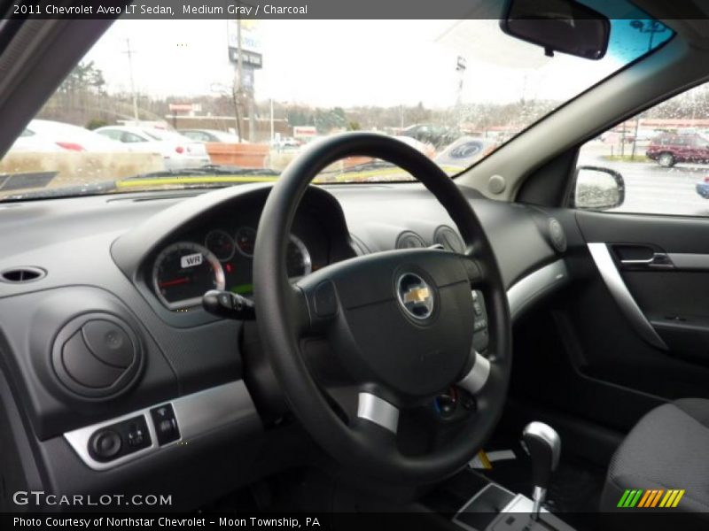 Medium Gray / Charcoal 2011 Chevrolet Aveo LT Sedan