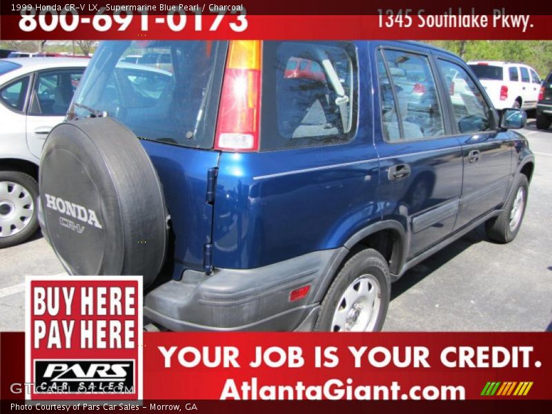 Supermarine Blue Pearl / Charcoal 1999 Honda CR-V LX