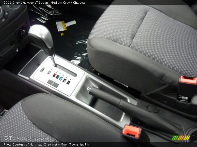Medium Gray / Charcoal 2011 Chevrolet Aveo LT Sedan