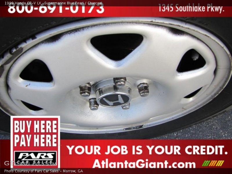 Supermarine Blue Pearl / Charcoal 1999 Honda CR-V LX
