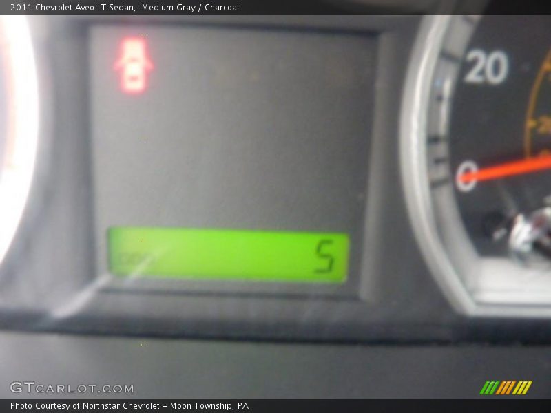 Medium Gray / Charcoal 2011 Chevrolet Aveo LT Sedan