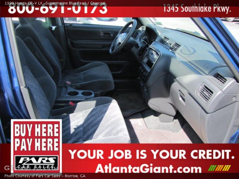 Supermarine Blue Pearl / Charcoal 1999 Honda CR-V LX