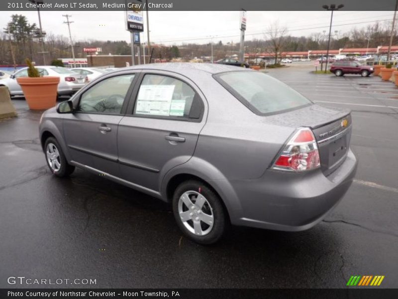 Medium Gray / Charcoal 2011 Chevrolet Aveo LT Sedan