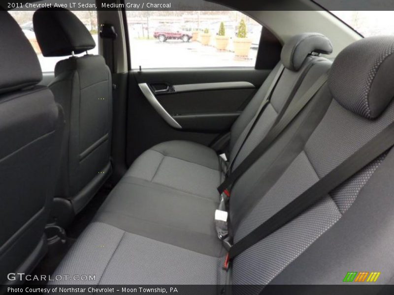 Medium Gray / Charcoal 2011 Chevrolet Aveo LT Sedan