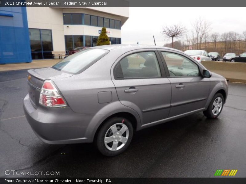 Medium Gray / Charcoal 2011 Chevrolet Aveo LT Sedan