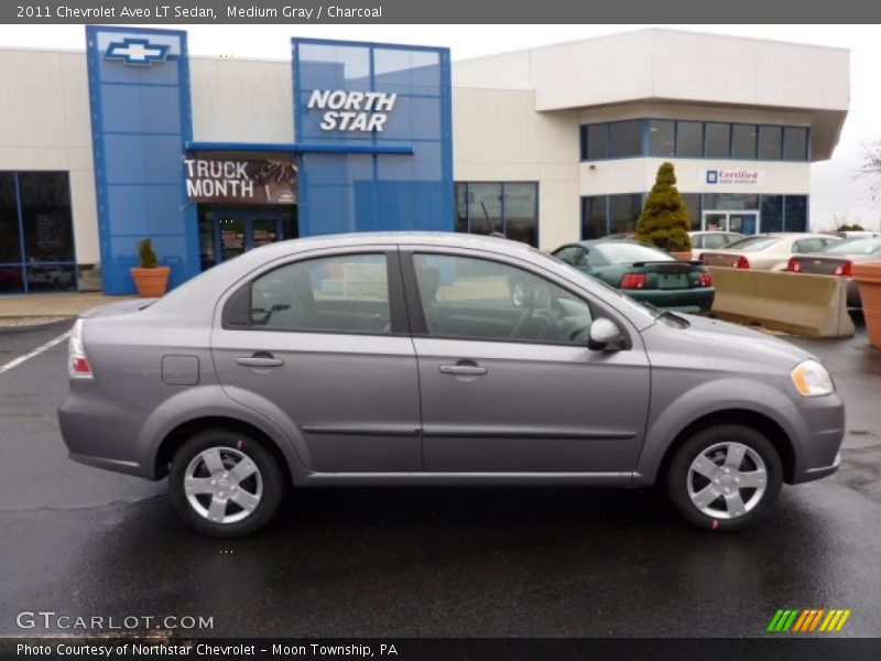 Medium Gray / Charcoal 2011 Chevrolet Aveo LT Sedan