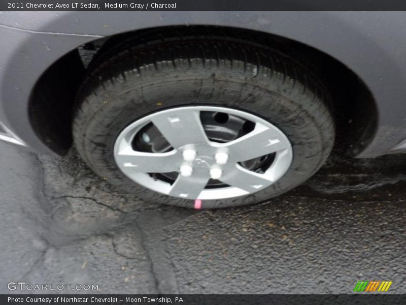 Medium Gray / Charcoal 2011 Chevrolet Aveo LT Sedan