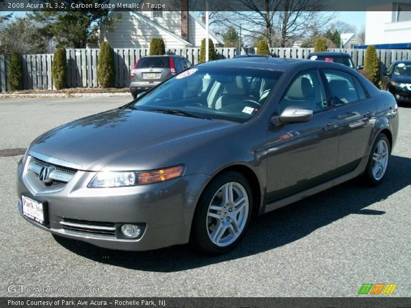 Carbon Bronze Metallic / Taupe 2008 Acura TL 3.2