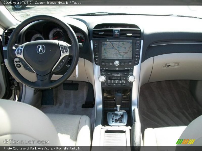 Carbon Bronze Metallic / Taupe 2008 Acura TL 3.2