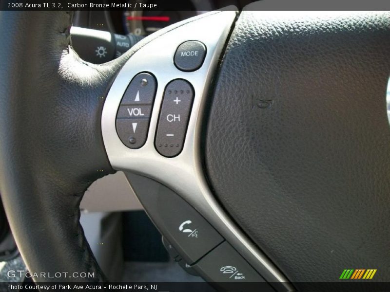 Carbon Bronze Metallic / Taupe 2008 Acura TL 3.2