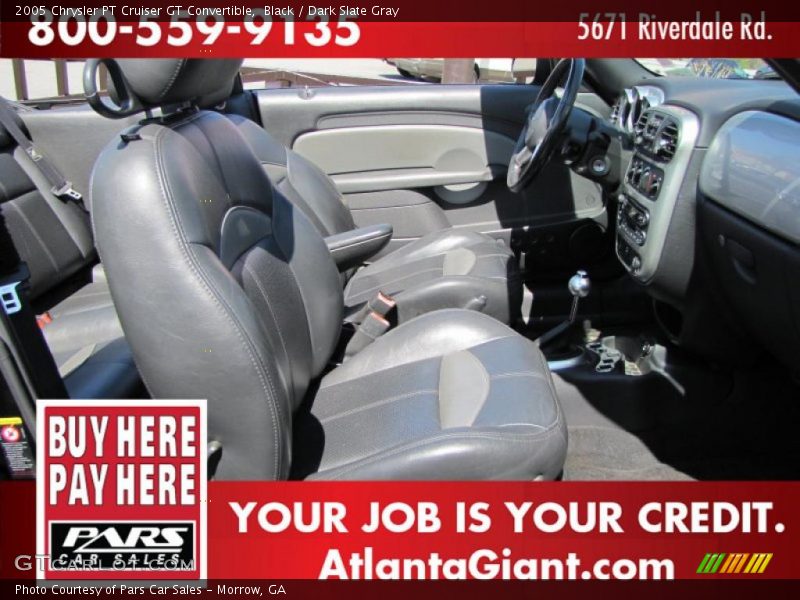 Black / Dark Slate Gray 2005 Chrysler PT Cruiser GT Convertible
