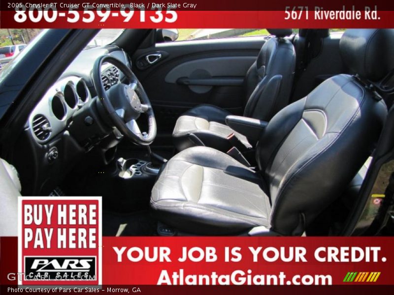 Black / Dark Slate Gray 2005 Chrysler PT Cruiser GT Convertible