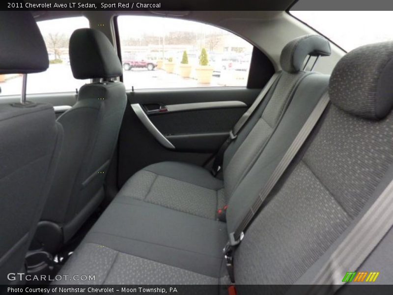 Sport Red / Charcoal 2011 Chevrolet Aveo LT Sedan