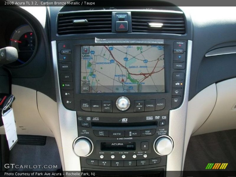 Carbon Bronze Metallic / Taupe 2008 Acura TL 3.2