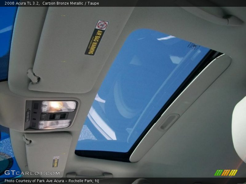 Carbon Bronze Metallic / Taupe 2008 Acura TL 3.2