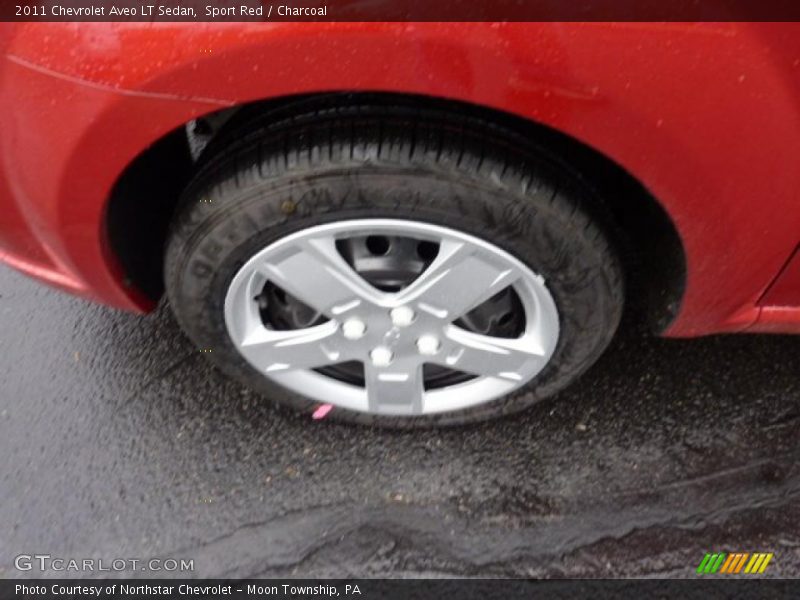 Sport Red / Charcoal 2011 Chevrolet Aveo LT Sedan