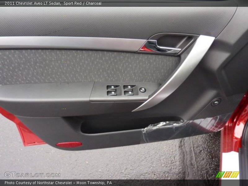 Sport Red / Charcoal 2011 Chevrolet Aveo LT Sedan