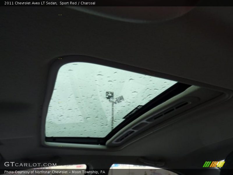 Sport Red / Charcoal 2011 Chevrolet Aveo LT Sedan