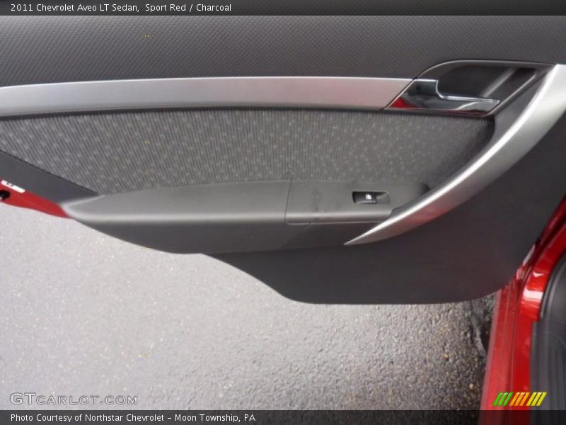 Sport Red / Charcoal 2011 Chevrolet Aveo LT Sedan