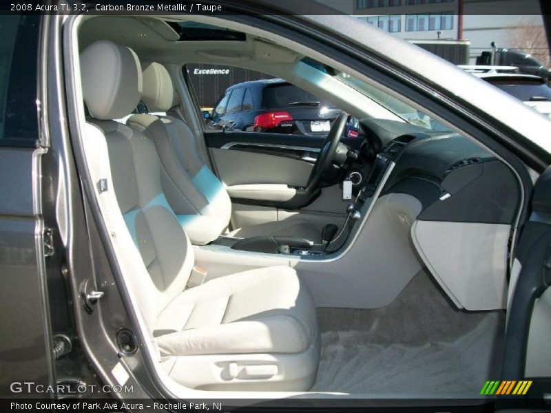 Carbon Bronze Metallic / Taupe 2008 Acura TL 3.2
