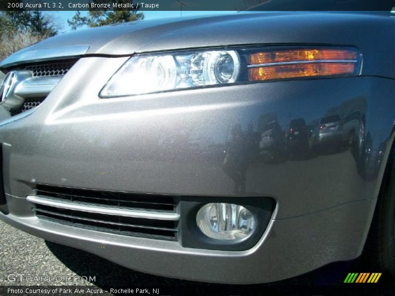Carbon Bronze Metallic / Taupe 2008 Acura TL 3.2